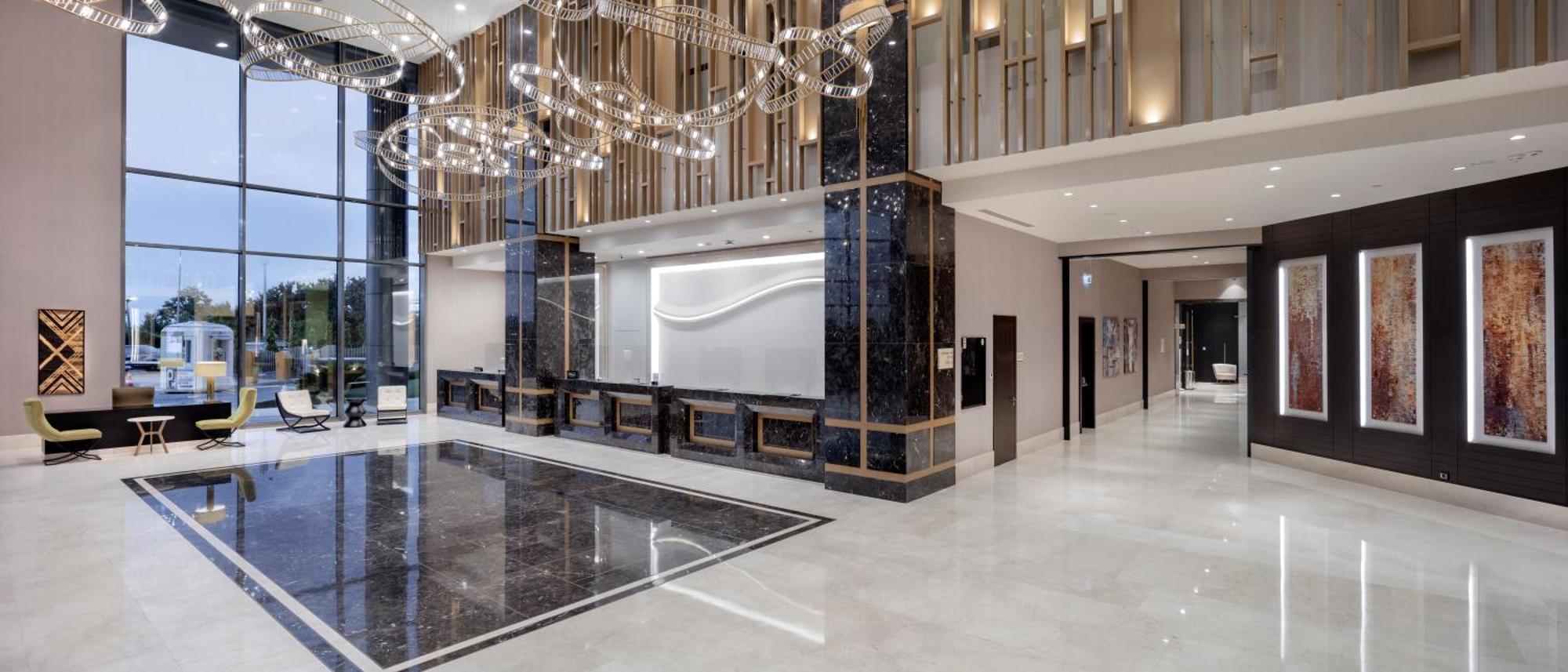 Hilton Istanbul Bakirkoy Hotel Luaran gambar Lobby