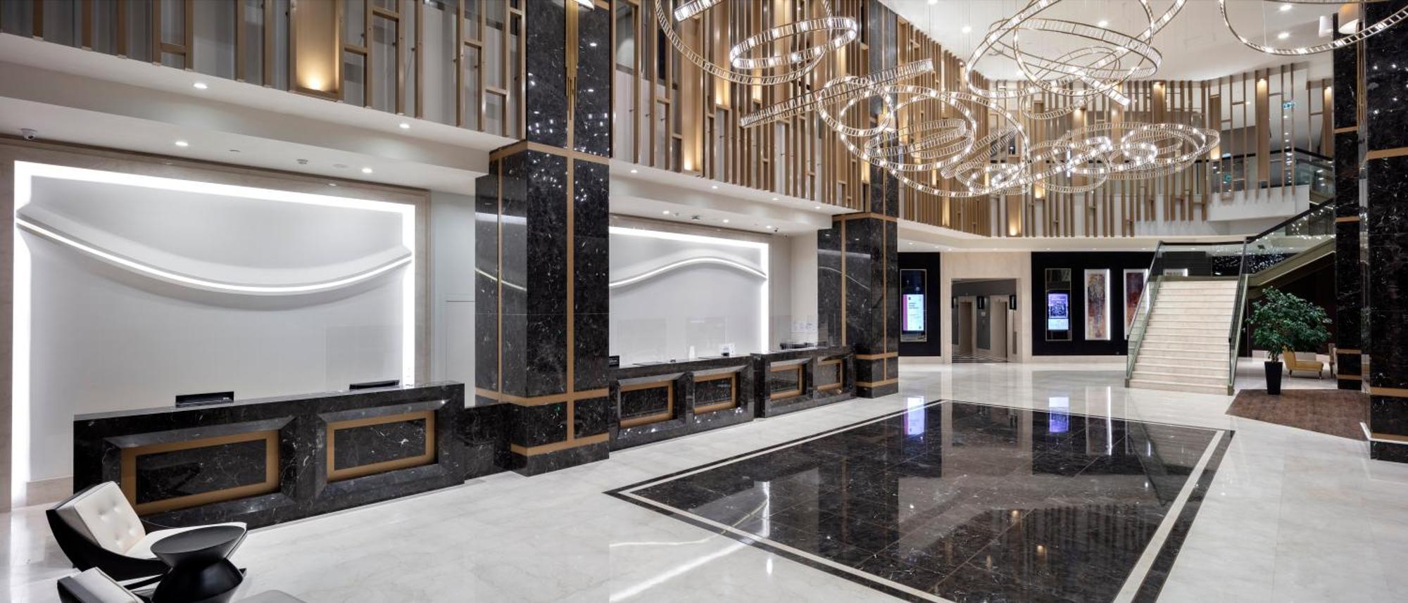 Hilton Istanbul Bakirkoy Hotel Luaran gambar Lobby